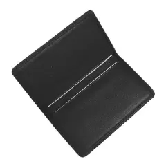 Royce Leather Business Card Case Black (401-BLACK-5)