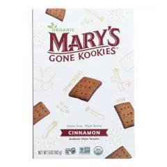Mary&rsquo;s Gone Crackers Kookies Cinnamon Graham-Style Snacks - Case of 6/5 oz