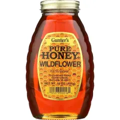 Gunters Pure Wildflower Honey - 12 pack, 16 oz