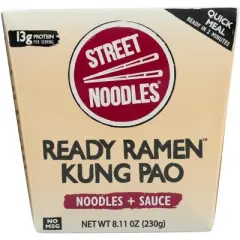 Street Noodles Ramen Noodle Kung Pao - Case of 6 - 8.11 oz
