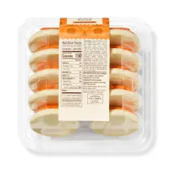 Pumpkin Frosted Cookies - 13.5oz/10ct - Halloween - Favorite Day&trade;