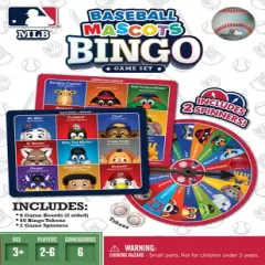MasterPieces Kids Games - MLB Mascots Bingo Game