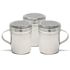 Winco Stainless Steel Shaker with Handle, 10 oz