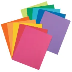 Array Card Stock Paper, 8-1/2 x 11 Inch, Assorted Colorful Colors, Pack of 250