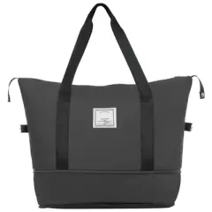 Syemin 4 PCS Bag and Luggage Sets, with 4 Spinner Wheels Lightweight Suitcase, Suitable for business trips and travel, Black, 18"*12.2"*28.3"