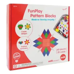 Edx Education Plastic Pattern Blocks