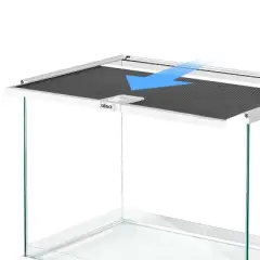 OiiBO Full Glass 15 Gallon Reptile Tank