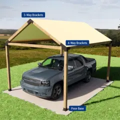 Pergola Bracket Kit,for Gazebos, Patio Pergolas, Log Cabin Outdoor