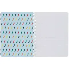 Jalapeno Paper Co. 80 Sheets Subject College Ruled Notebook Orcas, School Supplies