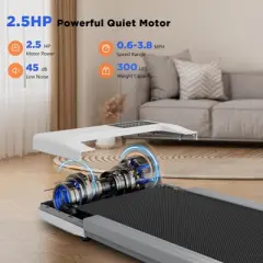 Walking Pad with Remote Control Installation-Free Walking Jogging Machine for Office Home Use