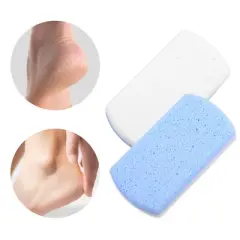 Unique Bargains Foot File Exfoliating Scrub Stone Double Sided Fine and Coarse Pumice Stone Foot Care 2 Pcs