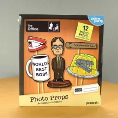 Prime Party The Office Photo Props | Set of 12