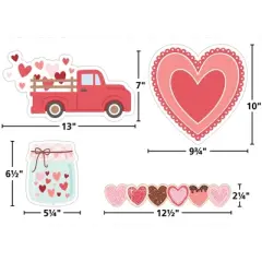 Teacher Created Resources&reg; Valentine's Day Create & Decorate Quick Kit, 93 Pieces