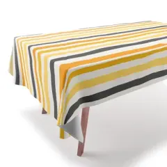 Avenie Halloween Stripes Tablecloth - Deny Designs