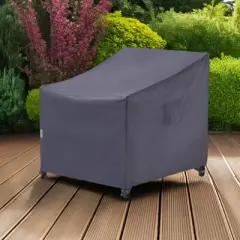 F&J Outdoors Premium Waterproof Outdoor Patio Chair Cover - Grey