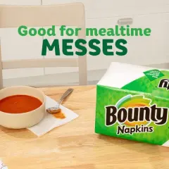 Bounty Napkins - White