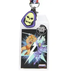 He-Man Lanyard Masters of The Universe ID Lanyard Badge Holder With Rubber Skeletor Charm