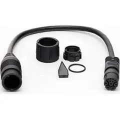 Raymarine Transducer Adapter, 11-Pin Axiom Pro RVX to 8-Pin CP370, Model A80496, Boat Equipment.