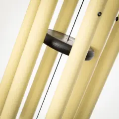 Woodstock Chimes Bells of Paradise Wind Chime Light Yellow 32"