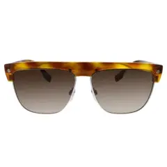 Burberry BE 4325 333013 Unisex Square Sunglasses Havana 59mm
