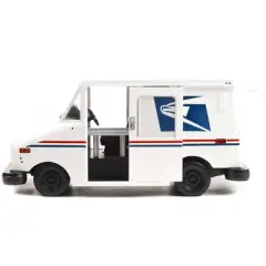 United States Postal Service (USPS) Long-Life Postal Delivery Vehicle (LLV) White 1/18 Diecast Model Car by Greenlight