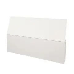 Queen 3pc Radiance Platform Bed Bundle Natural Maple/White- Nexera