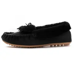 RockDove Women's Naomi Faux Fur Moccasin Slipper