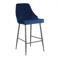 Set of 2 Marcel Contemporary Counter Height Barstools - LumiSource