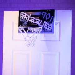 NBA Memphis Grizzlies Over The Door Mini Basketball Hoop