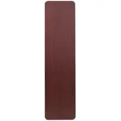 Flash Furniture 6-Foot High Pressure Mahogany Laminate Folding Training Table