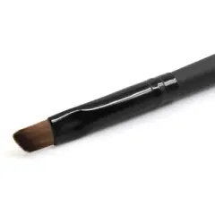 Unique Bargains Black Soft Eyebrow Brush Angled Grooming Eye Make Up Creams Applicator Tool