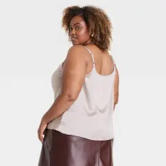 Women's Satin Tank Top - Ava & Viv&trade;