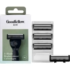 5 Blade Cartridges - 4ct - Goodfellow & Co&trade;