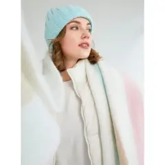 Shiraleah Turquoise Ribbed Stela Hat