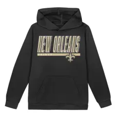 NFL New Orleans Saints Boys' Performance Hooded Sweatshirt