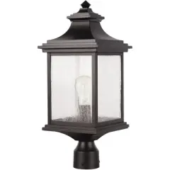 Craftmade Lighting Gentry 1 - Light Post Light in  Midnight