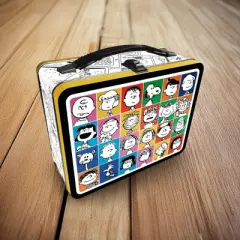 Aquarius Puzzles Peanuts Embossed Tin Fun Box