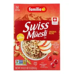 Familia Swiss Muesli Original Recipe - Case of 6/29 oz