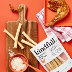 Rawhide-Free Chicken Recipe Stick Dog Treat - 3.5oz/10ct - Kindfull&trade;