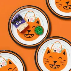 Halloween Disposable Plates - Cat - 7" - 60ct - up&up&trade;