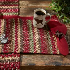 Park Designs Multi High Rock Chindi Placemat Set of 4