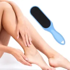 Unique Bargains Double-sided Pointed Tail Foot Scrubber 1 Pc