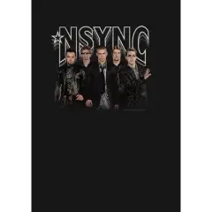 Men's NSYNC Rocker Band Pose Long Sleeve Shirt