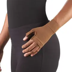 Ames Walker AW Style 715 20-30 mmHg Compression Lymphedema Gauntlet Black Medium