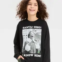 Boys' Long Sleeve Elf 'Santa! I Know Him' Graphic T-Shirt - art class&trade;