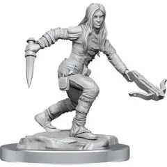 Neca D&D Nolzurs Marvelous Unpainted Miniatures | Half-Elf Rogue Female