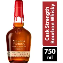 Maker's Mark Bourbon Cask Strength Bourbon Whisky - 750ml Bottle