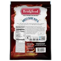 Bridgford Sweet Baby Ray&rsquo;s Beef Jerky Sweet N Spicy 6.2 oz - Ready-to-Eat High Protein Sweetened Spicy Beef Jerky for On-the-Go Snacking