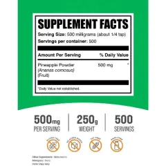 BulkSupplements Pineapple Powder