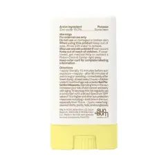 Baby Bum Mineral Sunscreen Face Stick Fragrance Free - SPF 50 - 0.45oz